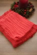 Плотный марлевый раннер для сервировки стола и фотосессий VTILENE, Christmas red, 60 см, 2 м - изображение 4