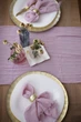 Плотный марлевый раннер для сервировки стола и фотосессий VTILENE, Vintage mauve, 60 см, 1 м - изображение 2