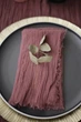 Салфетка с плотной марли для декора стола VTILENE, Mauve, 35х35 см - изображение 2