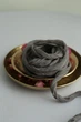 Лента Crinkled silk VTILENE ручного окрашивания, Graphite, 1.5 см, 3 м - изображение 1