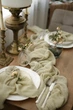 Салфетка из жатой марли сервировочная VTILENE , Soft green, 60х60 см - изображение 5