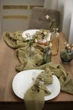 Марлевая салфетка для сервирования фотосессии VTILENE , Light olive, 45х45 см - изображение 5