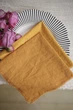 Текстильная салфетка из хлопка сервировочная VTILENE, Mustard, 35х35 см - изображение 3
