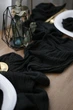 Раннер дорожка на стол из марли VTILENE, Black, 60 см, 1 м - изображение 5