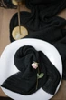 Раннер дорожка на стол из марли VTILENE, Black, 60 см, 1 м - изображение 6