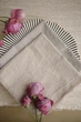 Хлопковая салфетка для сервировки стола VTILENE , Warm linen, 35х35 см - изображение 1