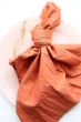 Текстильная салфетка из хлопка сервировочная VTILENE , Terracotta, 35х35 см - изображение 1