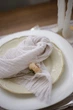 Салфетка с плотной марли для декора стола VTILENE, Ivory, 35х35 см - изображение 2