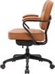 Крісло офісне SIHOO L3 PVC Vintage Brown (L3D-M101) - зображення 8