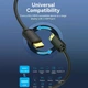 Кабель HDMI Vention mini-HDMI to HDMI-A Male 4K HD 3M Black (AGHBI) - зображення 4
