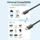 Кабель HDMI Vention micro-HDMI to HDMI-A Male 4K HD 1.5M Black (AGIBG) - зображення 4