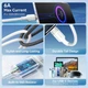Кабель Vention USB 2.0 A Male to C Male 6A Cable 2m Aluminum Alloy Type (CTOBH) - зображення 3