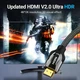 Кабель відео Vention HDMI 2.0 4K-60Hz 3D 0.75 м Black (VAA-B05-B075) - зображення 8
