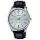 Мужские наручные часы Casio MTP-V005L-7B, кварцевые, кожаный ремешок - изображение 1