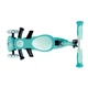 Самокат з сидінням 3 в 1 Globber GO-UP Deluxe Lights Dark Mint від 1 до 9 років (646-706-2) - зображення 3