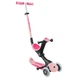 Самокат з сидінням 3 в 1 Globber GO-UP Deluxe Lights Pastel Pink від 1 до 9 років (646-710-2) - зображення 1
