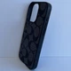 Чохол Coach Leather Magsafe для Apple iPhone 16 Pro Max , Gray - зображення 2