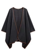 Пончо Equilibri one size Темно-сірий (Dark grey) (138671) - зображення 4