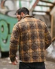 Утепленная рубашка-куртка Woodcutter в клетку мужская фланелевая с утеплителем Slimtex для осени и зимы L - изображение 5