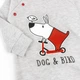 Человечек Dexter`s на кнопках dog and bird 86 см серый - изображение 3