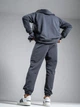 Спортивный костюм мужской на молним демисезонный Teamv Oversize ZIP графит M - изображение 6