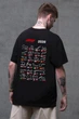 Чоловіча Оверсайз Футболка З Принтом Without Track L/XL Black - изображение 2