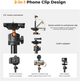 Селфи палка K&F Concept MS08 для смартфона, экшн-камеры (KF09.127V1) - изображение 8