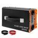 Інвертор перетворювач Чистий синус Houli 3000W 12V-220 для котла, насоса, холодильника, TV (2 Розетки) - зображення 2