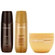 Набор для питания и восстановления волос Olorchee: Шампунь Olorchee Nourishing Moisture Extra Moist 300 мл + Экспресс-уход Olorchee Recovery Cream One Minute Repair 300 мл + Несмываемая маска Olorchee Intensive Nourishing Leave In Mask 250 мл - изображение 1