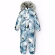 Зимний термокомбинезон Molo Polaris Fur Polar Bear Joy, цвет голубой, размер 104 (5W24N204.9111) - изображение 1