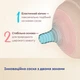 Соска силиконовая Canpol Babies Natural Shape антиколиковая двухзонная 3+ месяцев Медленная 2 шт (21/751) - изображение 4