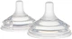 Соска силиконовая Canpol Babies Natural Shape антиколиковая двухзонная 6+ месяцев Средняя 2 шт (21/752) - изображение 1