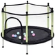 Садовий батут Kik 140 см з сіткою та мʼячами до гри для дітей Зелений KX3215 (5903039765092) - зображення 1