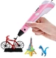 3D-ручка No Brand 3D-Pen LCD Рожевий (2104619157) - изображение 7