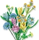 Конструктор No Brand Flower Bouquet Tulip 837 деталей Різнокольоровий (2104619188) - изображение 2
