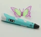 3D-ручка No Brand 3D-Pen LCD Блакитний (2104619156) - изображение 7