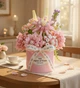 Конструктор No Brand Bouquet of Dianthus Floral Luxury 350 деталей Різнокольоровий (2104619304) - изображение 7