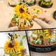 Конструктор No Brand Bee in the Sun Flower Beetles 229 деталей Різнокольоровий (2104619327) - изображение 5