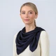 Хустка жіноча LuckyLOOK HEIDI 90х90 см Синій (879-096) - изображение 2