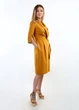 Плаття жіноче InDresser XS Гірчичне (IN-F0260К034Б-Mustard) - зображення 3