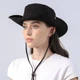 Панама чоловіча LuckyLOOK ОРЕН 56 Чорний (840-515) - изображение 3