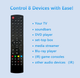Универсальный пульт для 8 устройств TV, Freeview, Blu-ray, медиа, аудио, игр - Riry Universal Remote - изображение 3