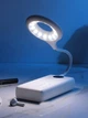 Гнучка USB LED лампа кільцева Portable Ring Light для ноутбука, читання, роботи від Power Bank. Світильник для клавіатури, нічник - изображение 4