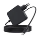 Блок живлення для ноутбука HP Lenovo Dell Type-C 20V 3.25A 65W Чорний (A20-65P1A) - зображення 1