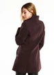 Пальто жіноче VOLANGE 42 Коричневий (DS-0923-Dark-brown) - изображение 3