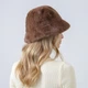 Панама жіноча LuckyLOOK ЛОФЕЙ One Size Коричневий (892-736) - изображение 2