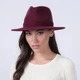 Капелюх федора жіночий LuckyLOOK МЕДОУ 58 Бордовий (919-822) - изображение 3