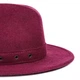 Капелюх федора жіночий LuckyLOOK МЕДОУ 58 Бордовий (919-822) - изображение 4
