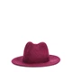 Капелюх федора жіночий LuckyLOOK МЕДОУ 58 Бордовий (919-822) - изображение 5