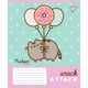 Зошит учнівський шкільний Yes Pusheen Candy А5 12 аркушів коса лінія - изображение 5